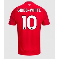 Stroje piłkarskie Nottingham Forest Morgan Gibbs-White #10 Koszulka Podstawowej 2024-25 Krótki Rękaw